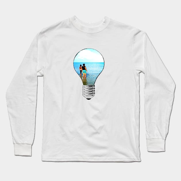 Bulb Long Sleeve T-Shirt by Jakavonis